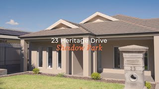 Video overview for 23 Heritage Drive, Sheidow Park SA 5158