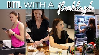DITL On A Flexible Work Day // Productive Work From Home Day