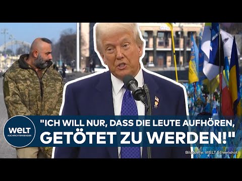 RUSSLANDS ANGRIFFSKRIEG: Trump und Putin verhandeln über Frieden - über Ukraine und Europa hinweg!