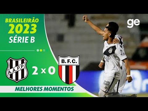 Gols e lances de Ponte Preta x Botafogo-SP