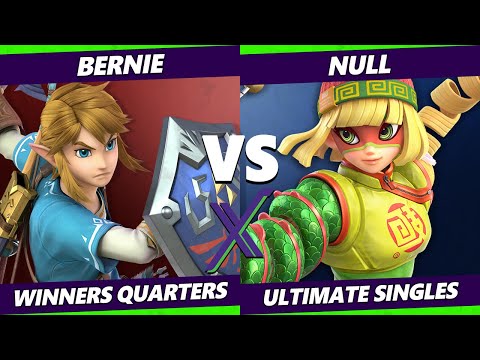 S@X 378 Online Winners Quarters - Bernie (Link) Vs. Null (Min Min) Smash Ultimate - SSBU