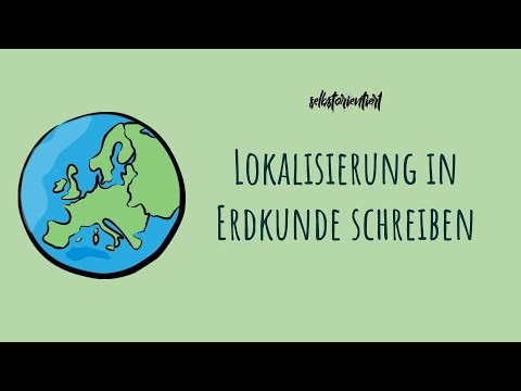 Lokalisierung in Erdkunde schreiben - Aufbau | Beispiel | Geographie | Klausur | PDF | Musterlösung