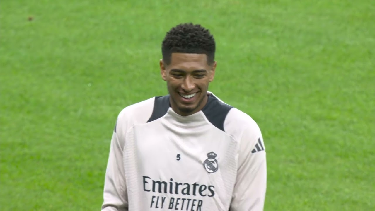 Real Madrid Training for Super Cup | Vini Jr, Bellingham, Mbappé, Endrick | VIP Camera | 2024 |