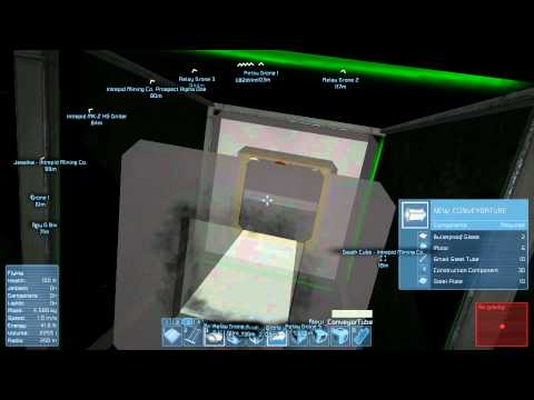 Space Engineers Survival - Let's Role Play - S1 E37 - Piping Up The Death Cube