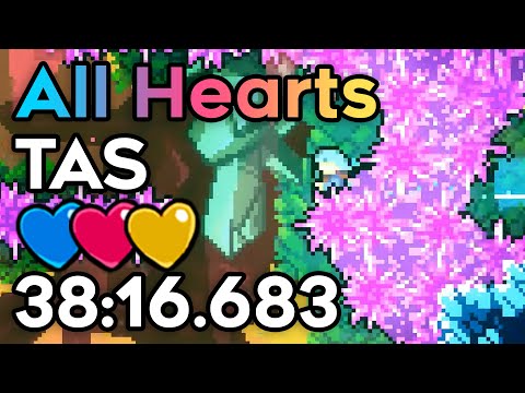 [TAS] Celeste All Hearts in 38:16.683
