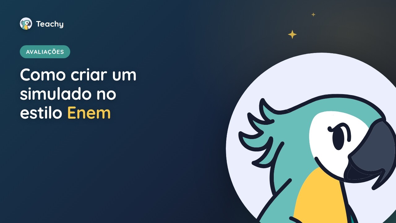 Thumbnail do tutorial em vídeo da Teachy