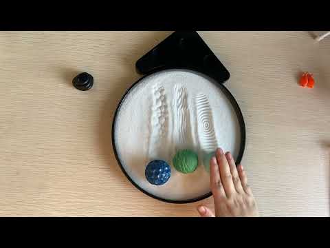 AOVOA Desktop ZEN Garden with Sand Spheres