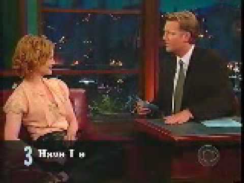 Kilborn's 5 Questions 2001.06.14 Jennifer Jason Leigh