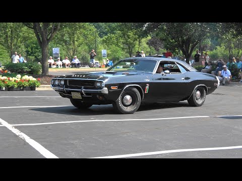 The Black Ghost: 1970 Dodge Challenger 426 Hemi at Concours of America