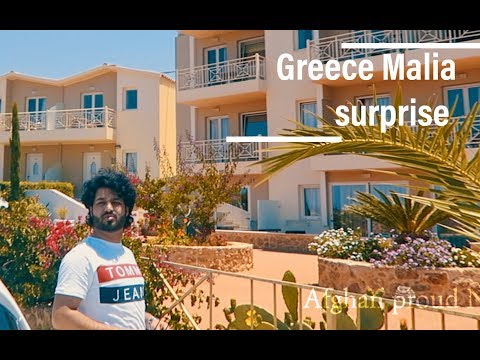 Surprising our friend Hamayoun angar #GreeceVlog Day One