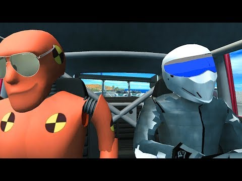 BeamNG Drive STIG against Angry POLICE Crashes Chases