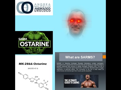Effetti ed effetti collaterali della Ostarina, un SARM, modulatore selettivo recettori androgenici