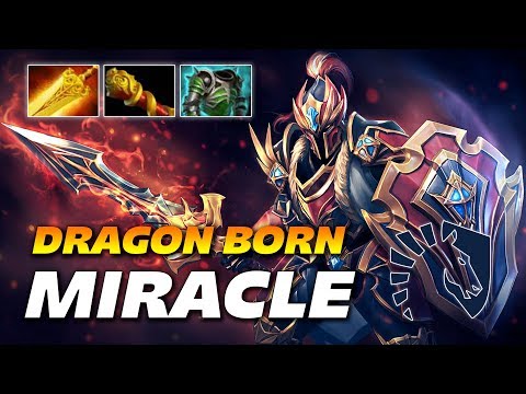 Miracle Dragon Knight - DRAGONBORN - Dota 2 Pro Gameplay