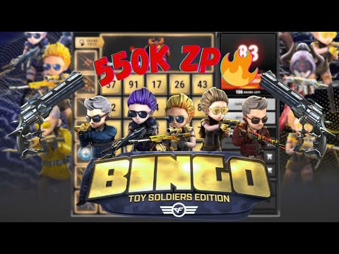 Crossfire West : Bingo Toy Soldiers Edition Dahlia TMP/ Dread M4a1/ Terminator GG inf with 550k ZP 🔥