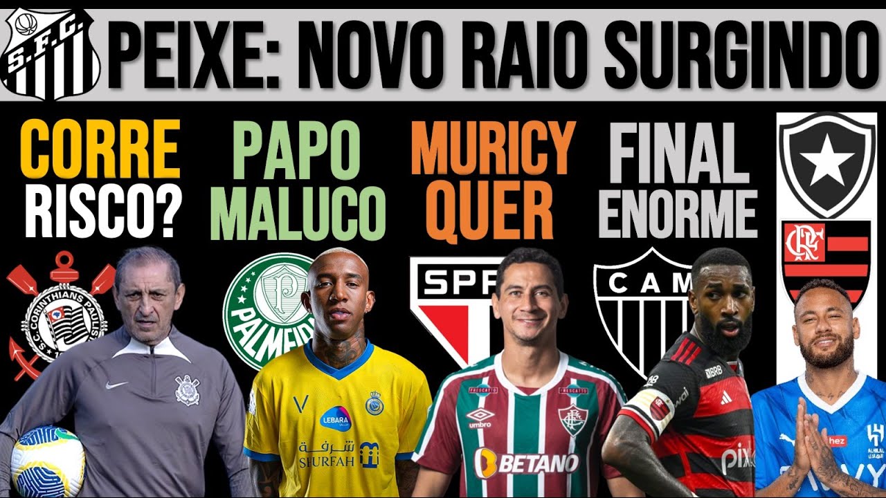 RAMON DIAZ DEMITIDO? GANSO NO SP? TALISCA NO VERDÃO? GERSON NA MARRA! GALO x FLA! RAIO NO PEIXE! Z4+
