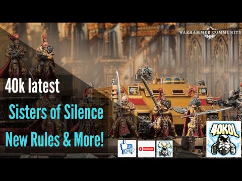 Warhammer 40k News: Sisters of Silence New Rules / 11 June 2020