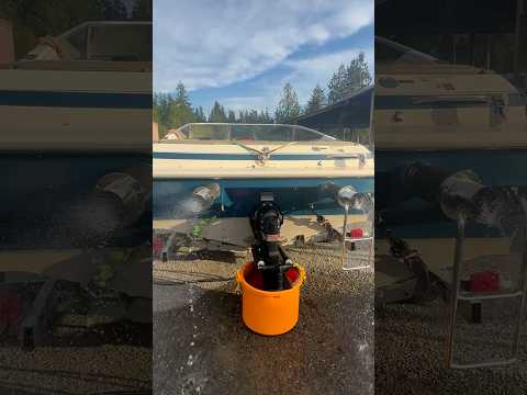 Big Camshaft and Intake in my Mercruiser boat!