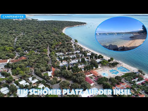 Camping Strasko near Novalja on the island of Pag in Croatia - a stunningly beautiful spot