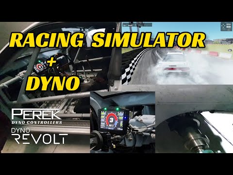 PEREK dyno replicates in real time engine operation from a racing simulator