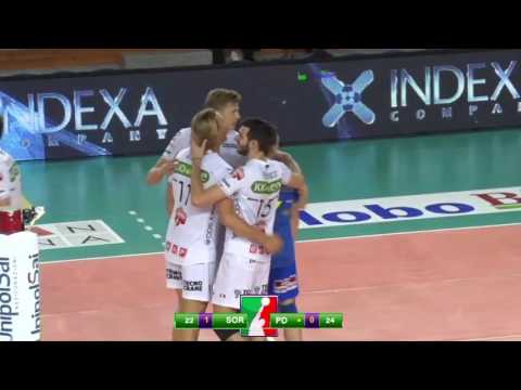 Gli highlights di Biosì Indexa Sora - Kioene Padova 3-2