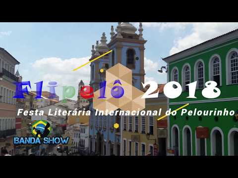 COBRACAM -  APRESENTAÇÃO NA FLIPELÔ 2ª EDIÇÃO 2018  - 1/2  ‹ Banda Show ›