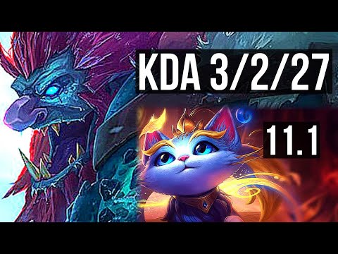 TRUNDLE & Jhin vs YUUMI & Ezreal (SUPPORT) | 3/2/27 | BR Master | v11.1