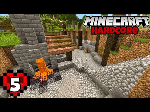 Let's Play Minecraft Hardcore | Cave Build! Episode 5