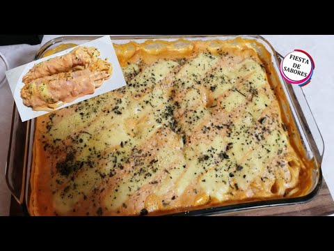 Espagueti EN TACOS DE JAMON Y QUESO! una forma diferente de prepararlo // El mejor que hayas probado