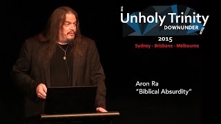 Unholy Trinity Down Under: &quot;Biblical Absurdity&quot;