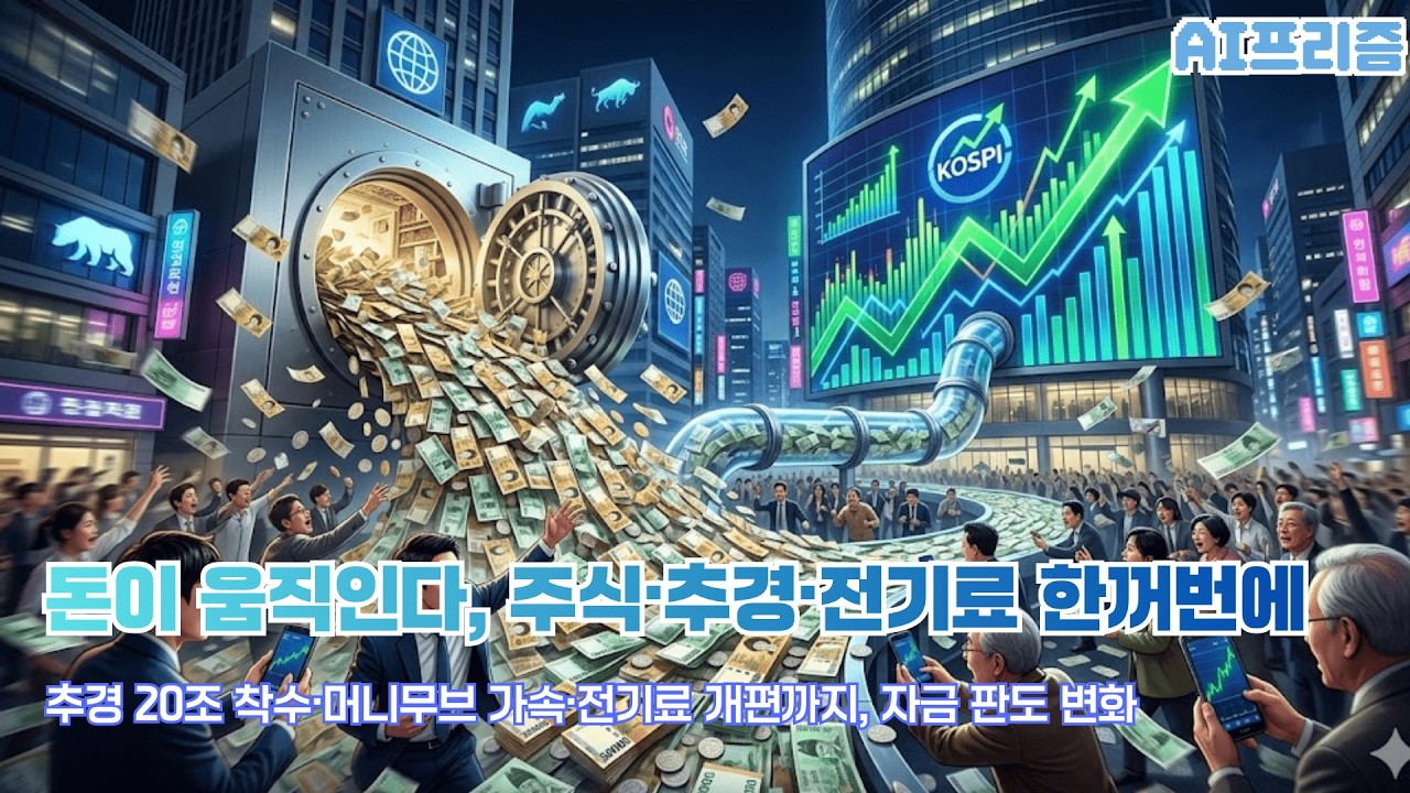 M2 4100조 돌파에 추경 20조까지…돈판이 달라진다 [AI PRISM]
