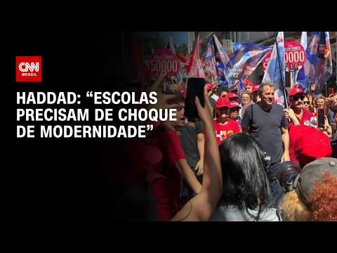 Haddad promete “choque de modernidade” na educação; veja como foi agenda do candidato | HORA H