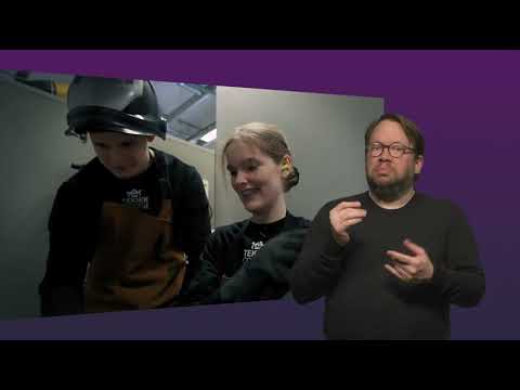 Om gymnasieskolans industritekniska program på svenskt teckenspråk
