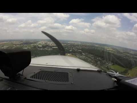 Cessna 172 - Anflug auf Bonn Hangelar