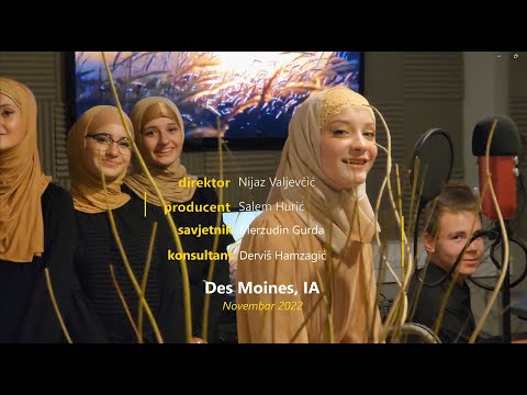 Ajla Hajdarevic & EZAN Choir - Allah Allah noc prolazi (nasheed in bosnian)