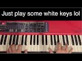 How to fake Jazz Piano skills