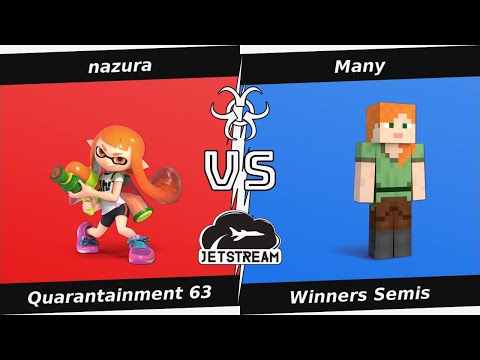 Quarantainment 63 Winners Semis - nazura (Inkling) Vs Many (Steve) - SSBU