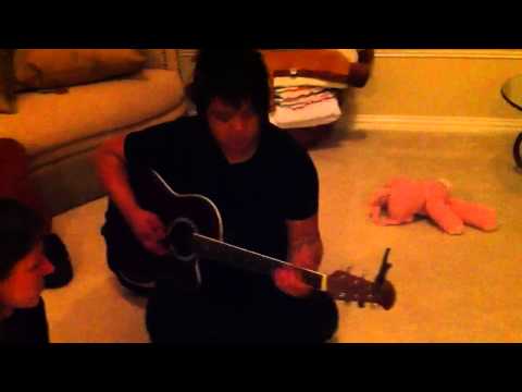 Dean Dichoso playing Beautiful Thing on his acoustic guitar