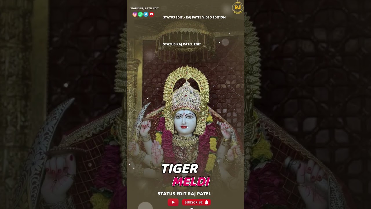 🔥 Jay Meldi Maa 🙏 | Meldi Maa Status ✨ | Gujarati Bhakti #shorts