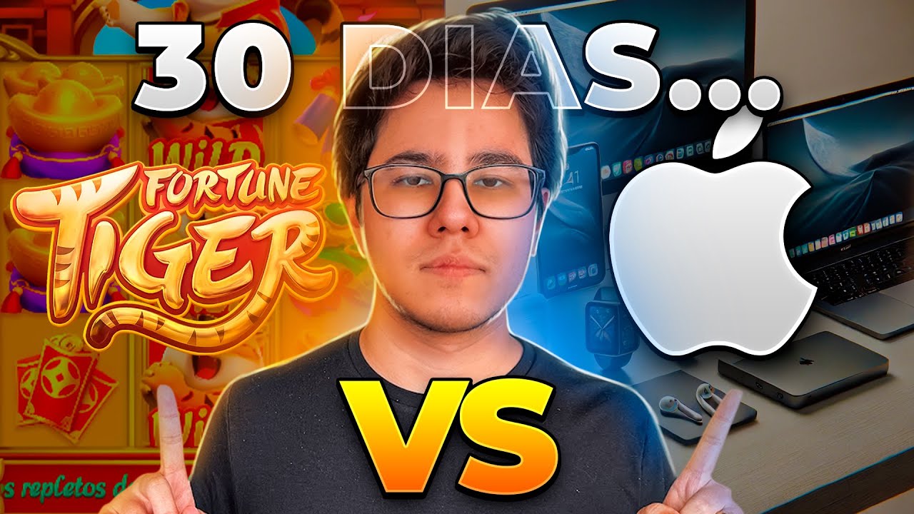 30 DIAS APOSTANDO NO TIGRINHO VS COMPRANDO AÇÕES DA APPLE! QUAL GANHEI DINHEIRO?