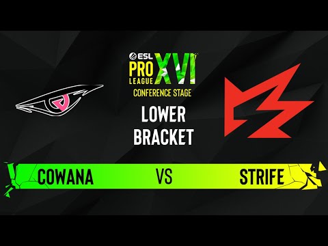 cowana vs. Strife - Map 1 [Overpass] - ESL Pro League Season 16 Conference - Lower bracket