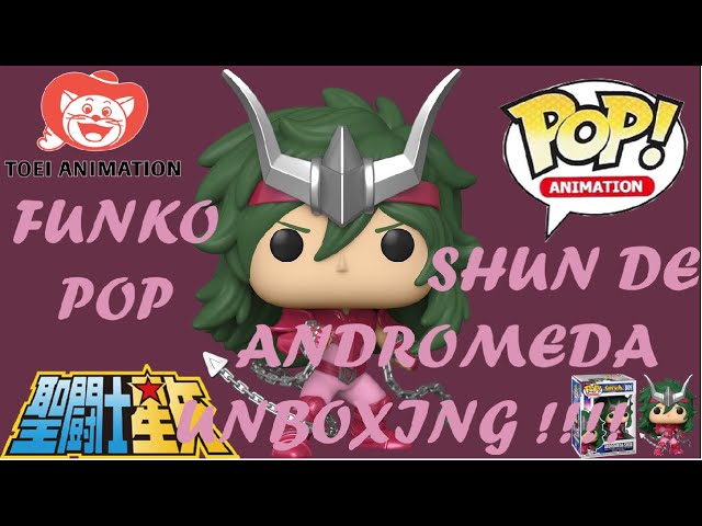 Vídeo relacionado con POP Saint [Seiya]: Caballeros del Zodiaco - Figura de vinilo de Andromeda Shun Funko (viene con caja protectora compatible)