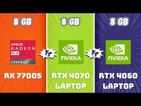 RX 7700S vs RTX 4070 Laptop vs RTX 4060 Laptop | Gaming & Productivity – Which One to Get?