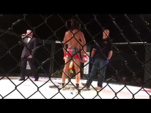 Ameture mma fight K.O.