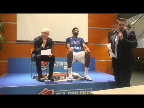 Kataja 64 - ASVEL 72 press conference 20/01/16
