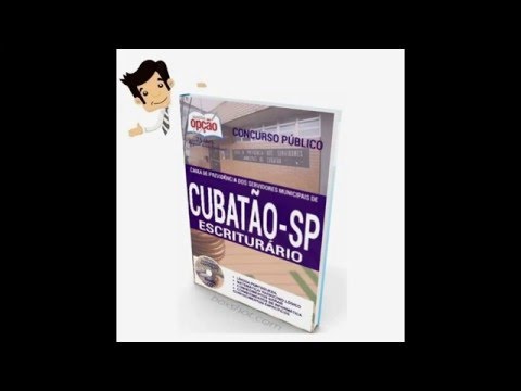 Apostila Concurso Previdência de Cubatão /SP 2016 - Escriturário