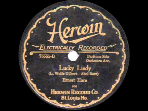 Ernest Hare - Lucky Lindy - 1927