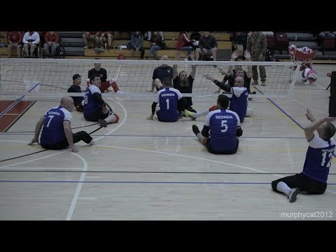 2020 Marine Corps Trials Sitting Volleyball Finals BRoll