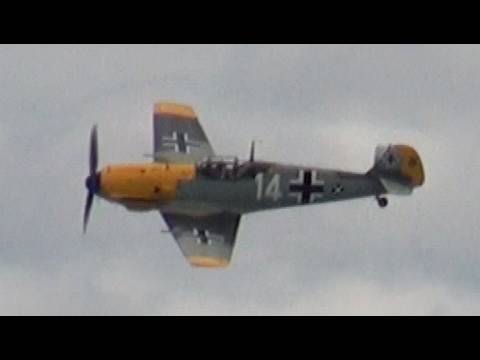 The Sound of a Legend: Hear the Messerschmitt Bf-109E WWII Fighter