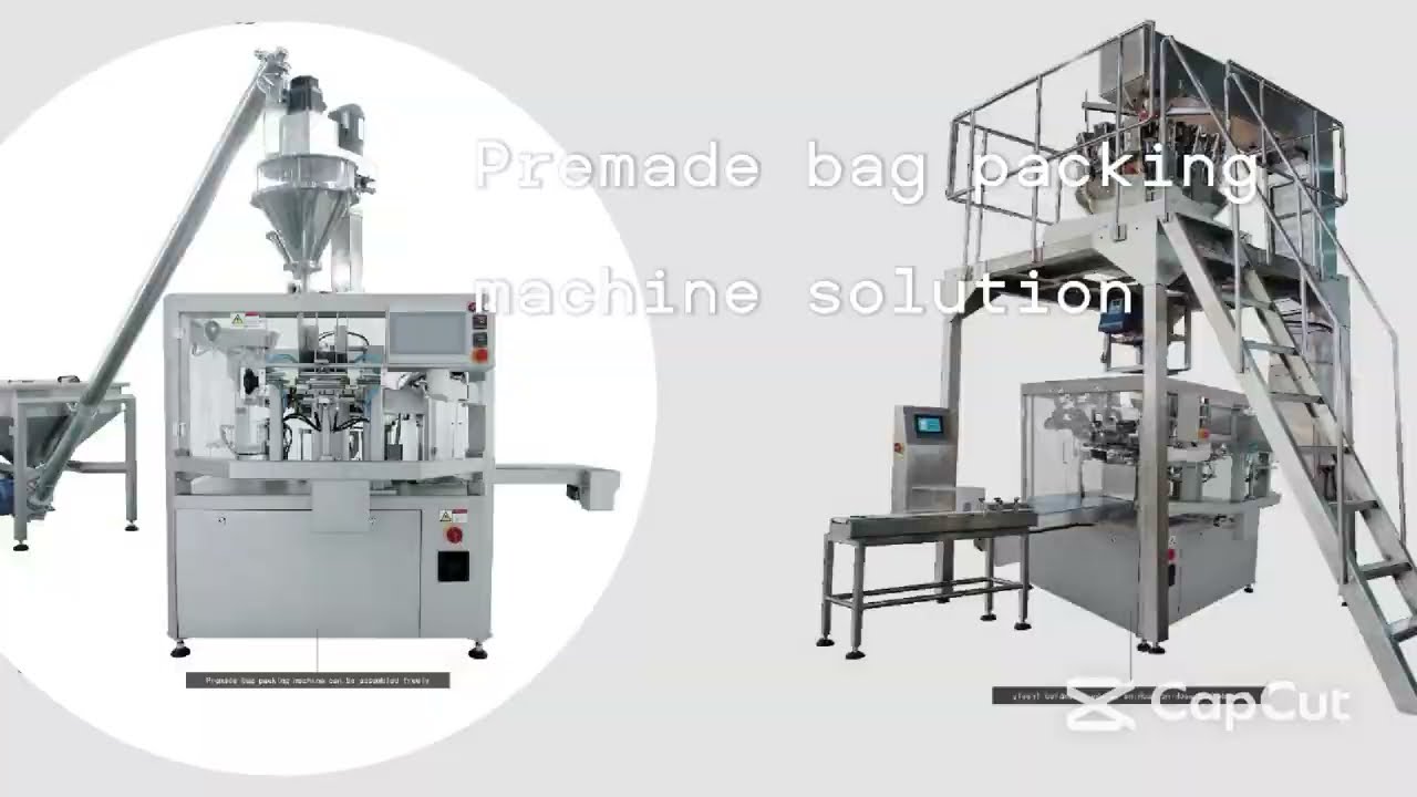Premade bag packing machine solution