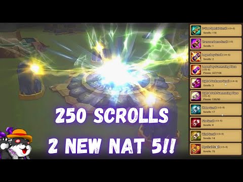 250 scrolls SUMMON SESSION! Summoners War